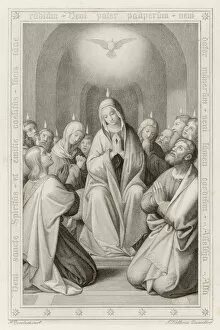 Apostles Collection: Pentecost (Overbeck)