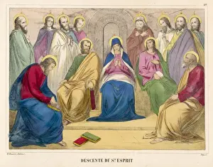Descends Prints: Pentecost, the Spirit