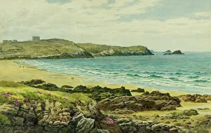 Pentire Point and Fistral Beach, Newquay, Cornwall