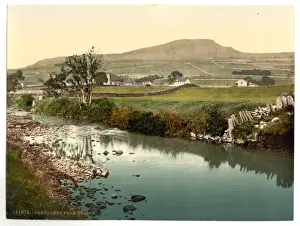 Horton Prints: Penyghent, from Horton, Yorkshire, England