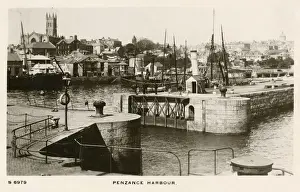 Penzance Harbour, Cornwall, England