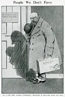 Salesman Prints: People We Don t Envy: No. 1: The first German salesman