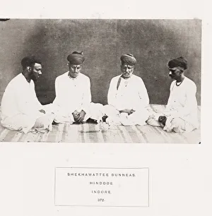 People of India, portaits of Indian tribes and races