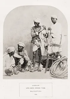 People of India, portaits of Indian tribes and races