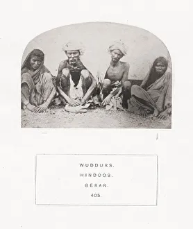 People of India, portaits of Indian tribes and races