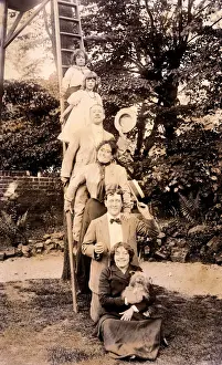 Copy1 Prints: People on a ladder