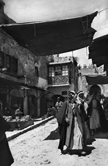 Archway Prints: People near Damascus Gate, Jerusalem