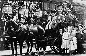 Images Dated 1st March 2018: People outside Olivers Boot and Shoe Warehouse