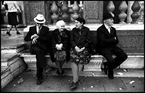 Four people, Venice, Italy