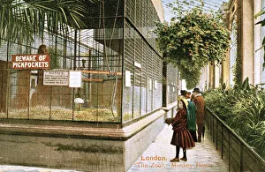 Beware Gallery: People visiting the Monkey House at London Zoo
