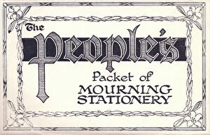 Packet Collection: The People's Packet of Mourning Stationery