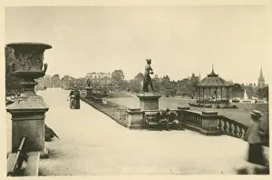 Ornamental Prints: Peoples Park, Halifax, Yorkshire. circa 1900