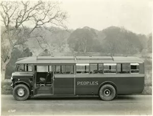 Peoples private coach, 26 seater Thornycroft coach