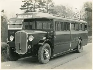 Peoples private coach, 26 seater Thornycroft coach