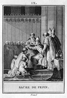 Sacre Prints: PEPIN BECOMES KING