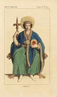 Pepin the Younger, the Short, King of the Franks, 714-768