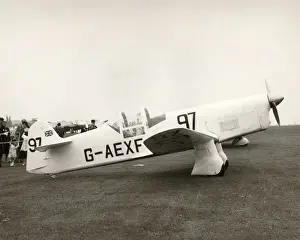 Wisley Prints: Percival E2 Mew Gull, G-AEXF at the Wisley Garden Party