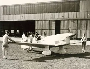 Percival E2 Mew Gull, ZS-AHM (later G-AEXF)