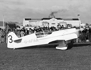 Images Dated 4th February 2015: Percival E3H Mew Gull, G-AFa, at Hatfield