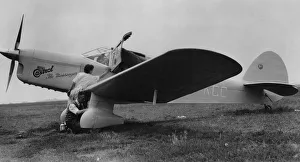 Light Aircraft Collection: Percival P-10 Vega Gull