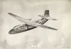 Replacement Prints: The Percival P87 was designed as a Douglas DC-3