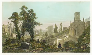 Cemeteries Prints: PERE LACHAISE/BAYOT