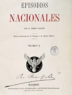 PEREZ GALDOS, Benito (1843-1920)