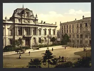 Montpelier Prints: The Perfecture (i. e. Pref?uecture) and post office, Montpel
