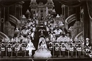 Performers of the Folies Bergere, Paris, France