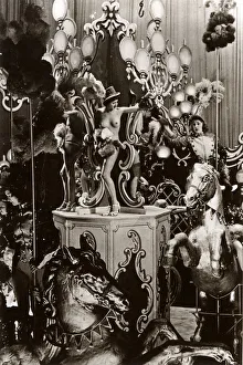Images Dated 9th August 2018: Performers of the Folies Bergere, Paris, France