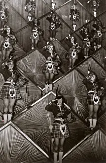Performers of the Folies Bergere, Paris, France