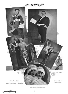 Some of the performers in Herman Hallers Achtung! Welle, Admiralspalast