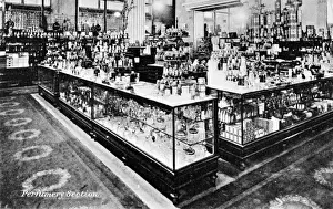 Goods Prints: Perfume department, Selfridges, Oxford Street, London