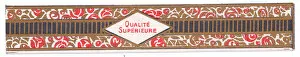 Images Dated 23rd October 2015: Perfume label, Qualite Superieure