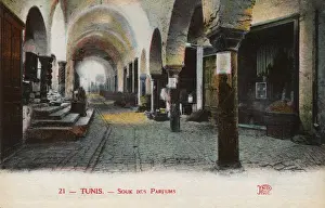 Tunis Prints: Perfume Market, Tunis, Tunisia, North Africa