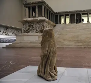 Pergamon Altar. Statue. Detail