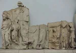 Images Dated 16th January 2012: Pergamon Altar. Telephos Frieze. Detail
