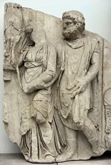 Pergamon Altar. Telephos Frieze. Detail