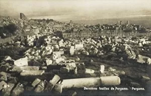 Pergamon, Turkey - The latest excavations (1908)