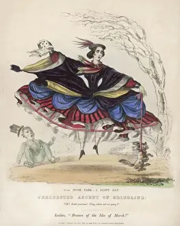 Crinoline Prints: Perils of Crinolines