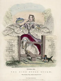 Perils Gallery: Perils of Crinolines No3