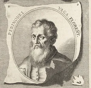 Draughtsman Prints: Perino del Vaga, Italian painter and draughtsman, 1501-1547