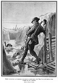 Shell Collection: Periscope and All by Gerald C. Hudson, WW1