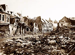 Peronne, France in March 1917