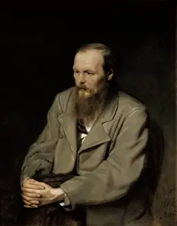 Perov, Vasily (1833-1882). Portrait of Fyodor