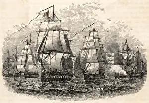 Approaching Prints: Perrys naval expedition, Japan