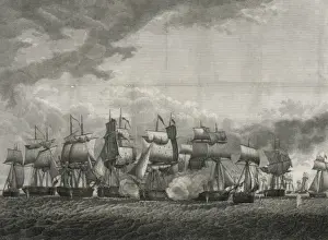 Erie Prints: Perrys victory on Lake Erie, Sept. 10th 1813