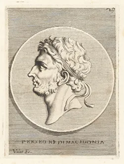 Macedon Prints: Perseus, last king of the Antigonid dynasty in Macedon, c. 212-1