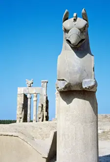 Fantastical Prints: Persian Art. Achaemenid period. Persepolis. Griffin