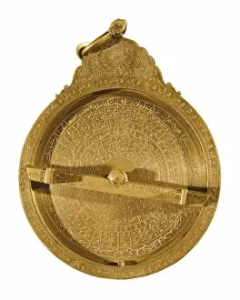 Persian astrolabe from 17th century. FRANCE. ΌE-DE-FRANCE